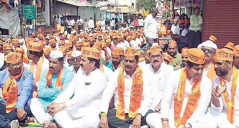आ. थोपटे यांच्यासह मराठा समाजाचा जरांगे पाटील यांना पाठिंबा