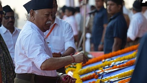 RSS Shastra Pooja 
