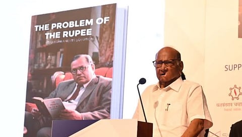 डाॅ. आंबेडकरांनी ‘The Problem of Rupee’मधून  एक मार्गदर्शक तत्व जगासमोर ठेवलं : शरद पवार 