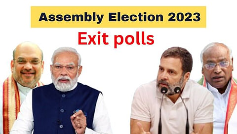 Exit Poll Results 2023 : मध्यप्रदेश-राजस्थानमध्ये भाजपची मुसंडी तर छत्तीसगडमध्ये पुन्हा काँग्रेस, पहा एक्झिट पोल