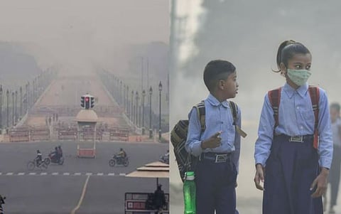 Delhi Air Pollution : प्रदूषणाने श्‍वास कोंडला…दिल्‍लीतील प्राथमिक शाळा बंद