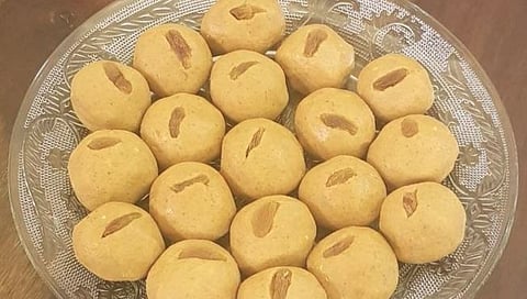Diwali Mugdal Ladu Recipe 