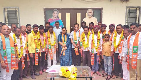 Gram Panchayat Election Results : हिस्सीच्या सरपंचपदी भाजपच्या जयश्री गोरे विजयी