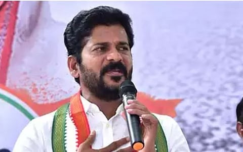 तेलंगणा काँग्रेसचे प्रदेशाध्‍यक्ष रेवंत रेड्डी. (संग्रहित छायाचित्र)