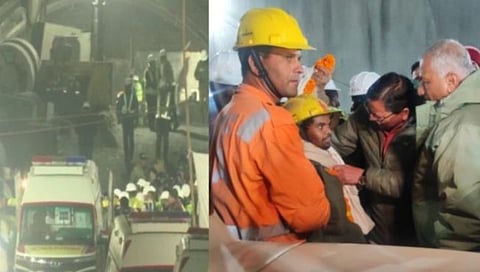 Uttarakhand Tunnel Rescue : पाझरणारे पाणी, चिरमुर्‍यांवर जगलो; मजुरांचे शहारा आणणारे अनुभव