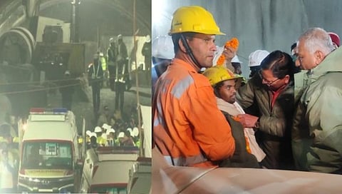 Uttarkashi tunnel rescue | ब्रेकिंग! उत्तरकाशी बोगद्यात अडकलेल्या ‘४१ श्रमवीरांनी’ १७ व्या दिवशी घेतला सुटकेचा श्वास!
