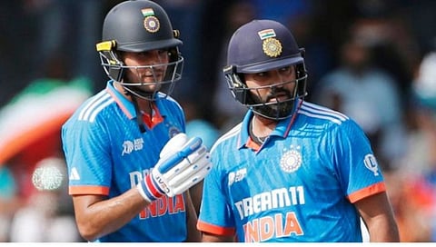 टीम इंडियाचे सलामीवीर रोहित शर्मा आणि शुभमन गिल या जोडीने एक खास विक्रम आपल्‍या नावावर केला आहे.
