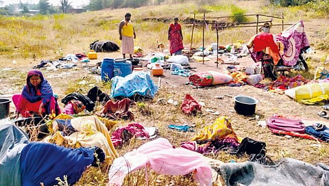 सातारा : रात्रीच्या काळोखात अवकाळीने उडवला थरकाप