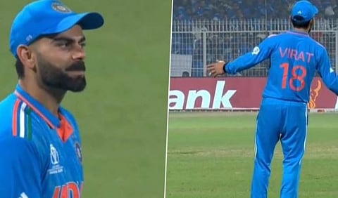 क्षेत्ररक्षणावेळी विराटने 'चलेया' गाण्‍यावर थिरकत मैदानावरील चाहत्‍यांची मने जिंकली.