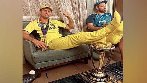 Mitchell Marsh :  विजयाचा उन्माद आणि बेधुंदी, ऑस्ट्रेलियाच्या ‘या’ क्रिकेटपटूचे संतापजनक वर्तन!