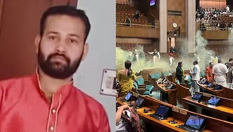 सद घुसखाेरी प्रकरणातील सूत्रधार ललित झा याने संसदेमध्‍ये तरुणांनी घुसखोरी केल्‍याचा व्‍हिडिओ सोशल मीडियावर शेअर केला होता.