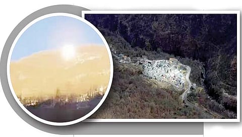 दरीत वसलेल्या गावासाठी निर्माण केला कृत्रिम सूर्य