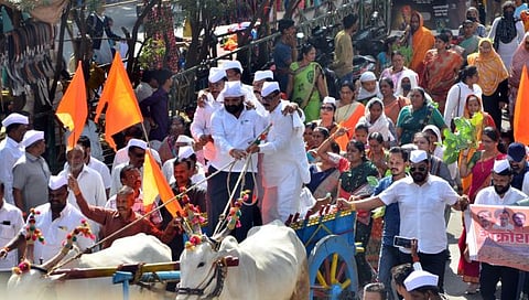 आक्रोश मोर्चा. (छायाचित्र : हेमंत घोरपडे) 