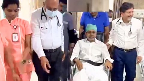 KCR discharged 