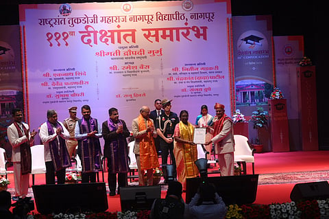 Nagpur University111th Convocation : नव्या शैक्षणिक धोरणाने देश वैश्विक ज्ञानशक्ती; राष्ट्रपतींचे प्रतिपादन