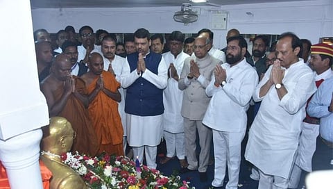 Mahaparinirvan Diwas 2023 : मुख्यमंत्री, उपमुख्यमंत्र्यांकडून डॉ. बाबासाहेब आंबेडकर यांना अभिवादन 