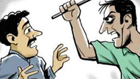 Majalgaon attack on  teacher 
