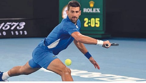Novak Djokovic : जोकोव्हिच, साबालेंका, गॉफची तिसर्‍या फेरीत धडक
