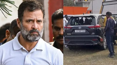 राहुल गांधी यांची भारत जोडो न्याय यात्रा आज पश्‍चिम बंगालमध्‍ये दाखल झाली. मालदा जिल्‍ह्यात राहुल गांधी यांच्‍या कारवर दगडफेकीच घटना घडली.