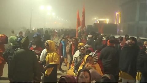 अयोध्येत राम भक्‍तांची लाट