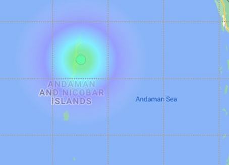 Andaman Islands Earthquake
