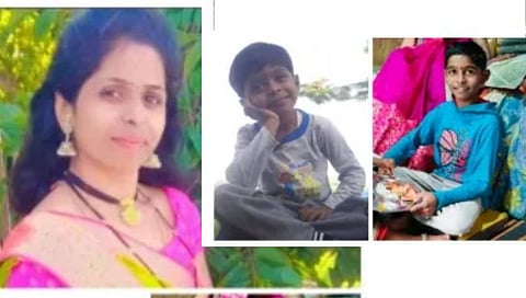 Nashik |  बेपत्ता झालेल्या विवाहितेसह दोन्ही मुलांचे मृतदेह शेततळ्यात