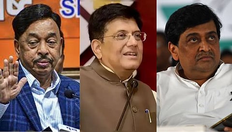 Narayan Rane, Piyush Goyal   Ashok chavan 