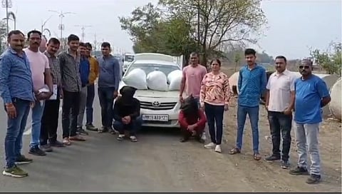  ५० किलो गांजा पकडला