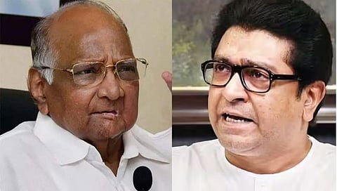 Sharad Pawar- Raj Thackeray    