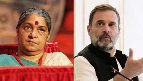 वायनाडमध्ये राहुल गांधींविरुद्ध भाकपच्या ॲनी राजा यांना उमेदवारी, इंडिया आघाडी पुन्हा विस्कटली?