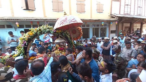 ञ्यंबकराजाची पालखी