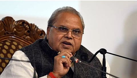 जम्‍मू-काश्‍मीरचे माजी राज्‍यपाल सत्‍यपाल मलिक. (संग्रहित छायाचित्र)