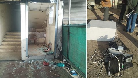 Nashik Crime News  | चोरट्यांनी सुरक्षारक्षकास मारहाण करत फोडले एटीएम