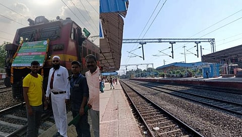 परभणी: मिरखेल- माळटेकडी लोहमार्गावर विद्युत रेल्वेची चाचणी यशस्वी
