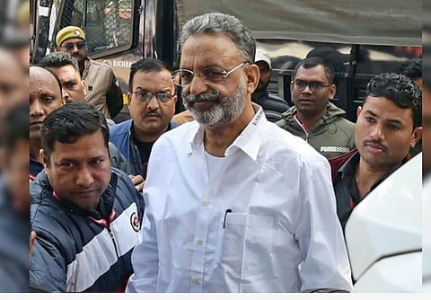 उत्तर प्रदेशमधील गँगस्‍टर आणि माजी आमदार मुख्‍तार अन्‍सारी. (संग्रहित छायाचित्र )