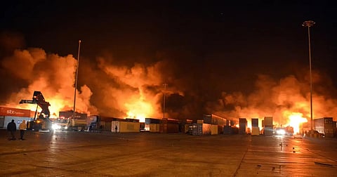 Israel Air Attack : इस्रायलचा सीरियाच्या अलेप्पोमध्ये हवाई हल्ला, 38 जण ठार