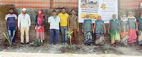 कचर्‍यावर वृक्षारोपण; स्वच्छतेबाबत जनजागृती : आरोग्य विभागाचा उपक्रम