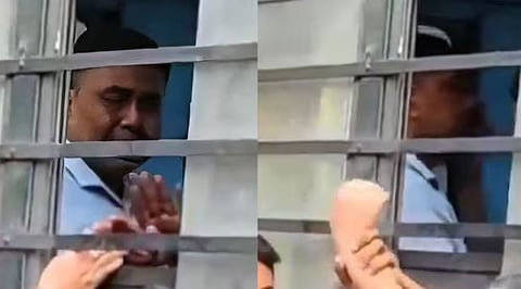 सीबीआयने शहाजहानला बशीरहाट स्थानिक न्यायालयात हजर केले होते. कोर्टातून बाहेर पडताना त्यांनी आपल्या मुलीला पाहिले. यावेळी त्‍याला अश्रू अनावर झाले.