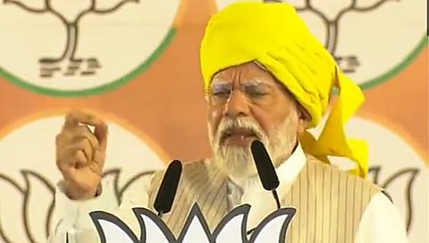 PM Modi on Congress : काँग्रेसने मराठवाड्याचा विश्‍वासघात केला: PM मोदींचा धाराशिवमध्ये हल्‍लाबोल