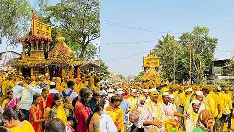 Balumama Rathotsava : भंडाऱ्याच्या उधळणीत बाळुमामांचा रथोत्सव उत्साहात