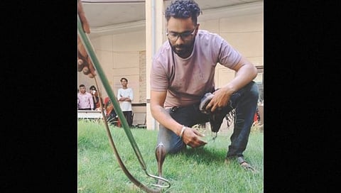  नागपूर: बापरे..! मतदान केंद्रात निघाला साप