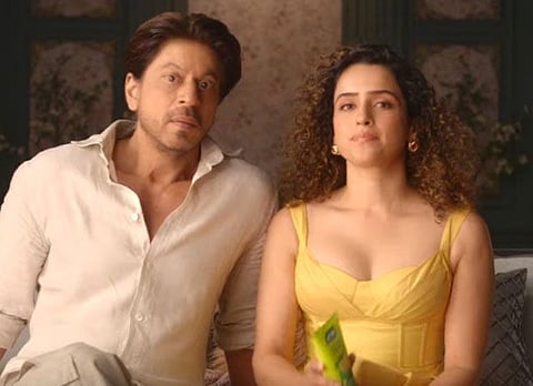 shahrukh khan-sanya malhotra 