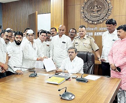 डॉ. विखे यांना धमकावणार्‍यांविरुद्ध कारवाई करा : महायुतीच्या शिष्टमंडळाची मागणी