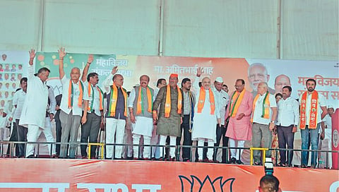 काँग्रेस, पवारांची व्होट बँक आता उध्दव यांचीही : अमित शहा
