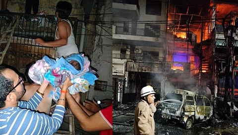 Delhi Fire Tragedy : दिल्ली बेबी केअर सेंटर दुर्घटना; रुग्णालयाच्या मालकाला अटक