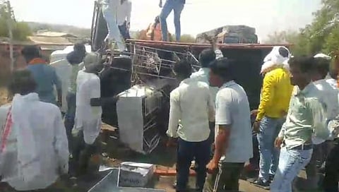 नांदेड:  किनाळा  अपघात  