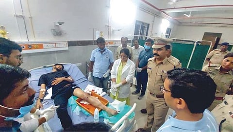 बेळगाव : हल्ल्यानंतर पळणार्‍या खुन्यावर झाडल्या गोळ्या; नरगुंदजवळील घटना