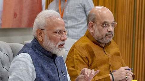 ‘पीएम मोदींच्या वक्तव्याने अमित शहा घाबरलेत’, अदानी-अंबानी मुद्द्यावरुन काँग्रेसचा भाजपला टोला