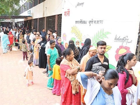 Loksabha Election | लोकशाहीचा उत्‍सव; पुणेकरांचा हिरिरीने सहभाग