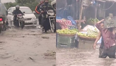 ठाणे : पावसाने उडवली दाणादाण; नागरिकांच्या घरात शिरले पाणी